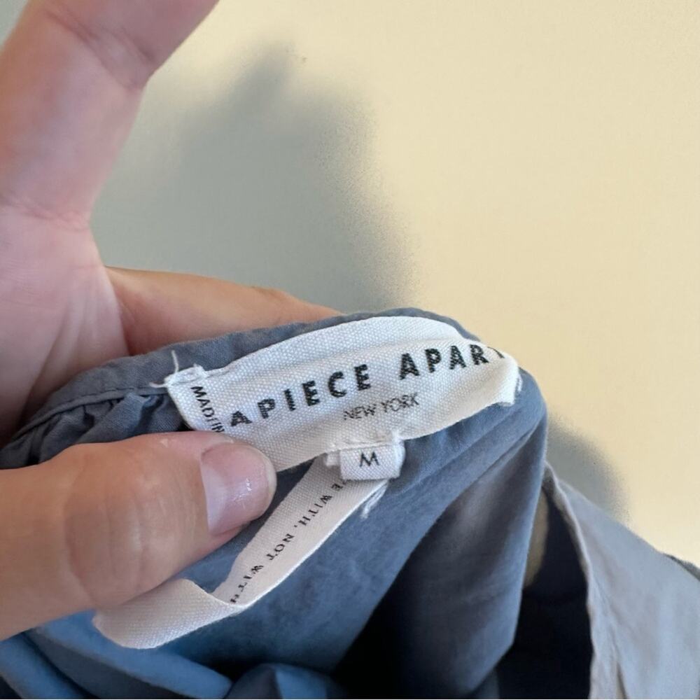 Apiece Apart Blue Mini Dress Medium - Picture 12 of 12